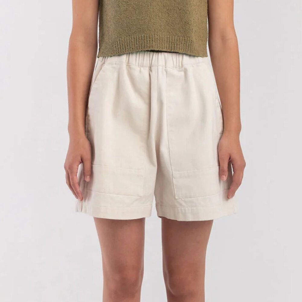 Micaela Greg Field Short in Cream Size Small